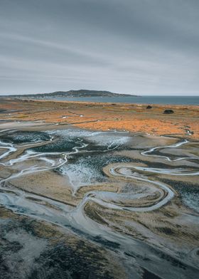 Irish abstract island 