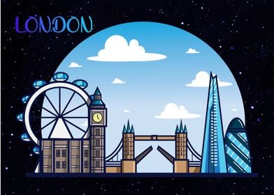 London skyline