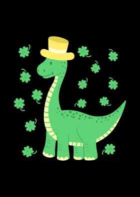 St Patricks Day Dinosaur