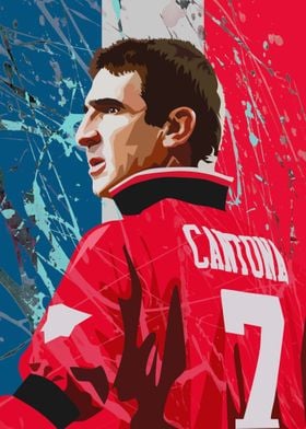 Man Utd Cantona Flag