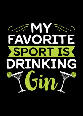 Gin Favorite Sport  Gifts