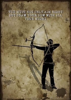 Archery Wall Art Decor