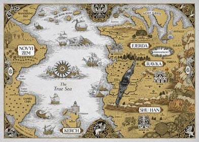 Map Of Shadow And Bone