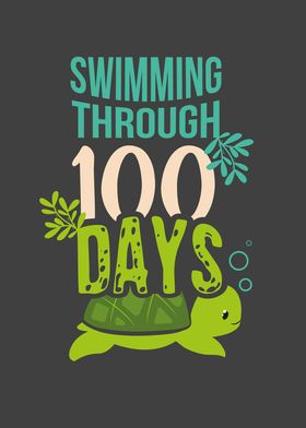 Sea Turtle 100 Days Of