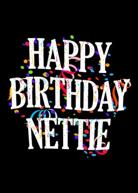 Happy Birthday Nettie