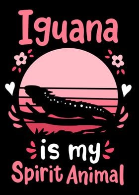 Iguana Lizard Spirit Anima