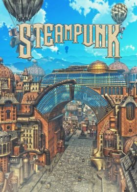 Steampunk city