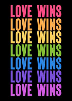 Love Wins Homesexual or Le