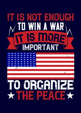 Organize peace