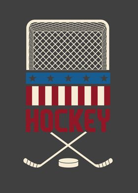 American Flag Hockey USA