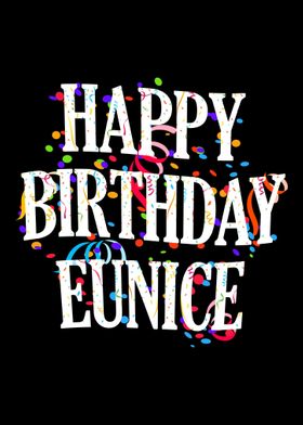 Happy Birthday Eunice