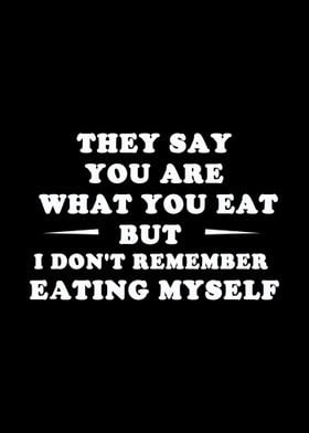 You Are What You Eat