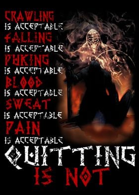 Viking quitting is not