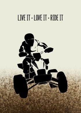 ATV Quad Wall Art Decor