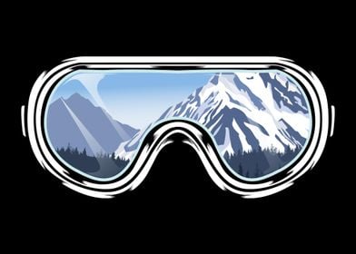 Winter Sport Goggles Skiin