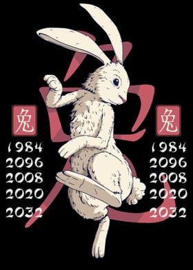 CHINESE ZODIAC RABBIT