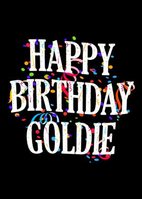Happy Birthday Goldie