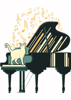 Cat Piano