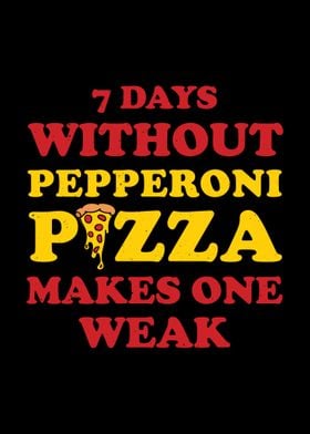 Funny Pepperoni Pizza