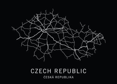 Czech Republic Road Map 