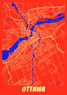 Ottawa Retro City Map