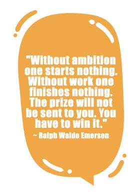 RALPH W EMERSON QUOTE