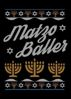 Hanukkah Matzo Baller Jew