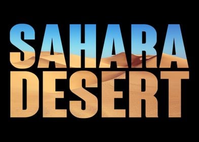 Sahara Desert Men Women