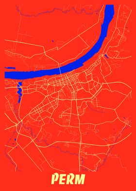 Perm Retro City Map