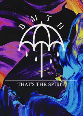 Lyric bring me the horizon' Poster, picture, metal print, paint by Rijis  Art