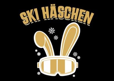 Witziger Ski fahren Spruch