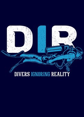 Divers Ignoring Reality