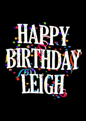 Happy Birthday Leigh