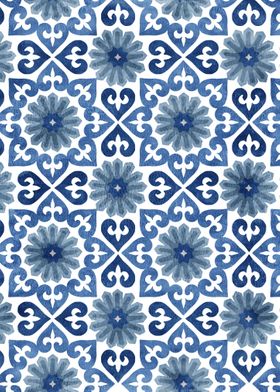 Moroccan Floral Tile 12