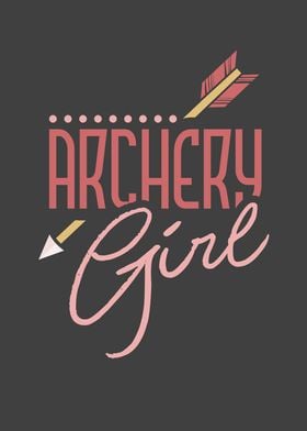 Archery Girl Funny Archery