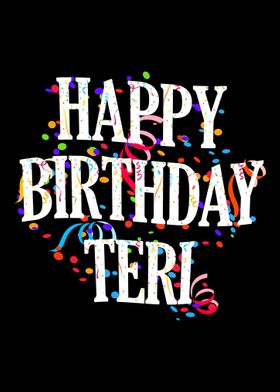 Happy Birthday Teri