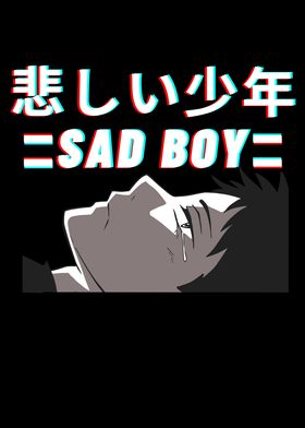 ANIME BOY KANJI WRITING