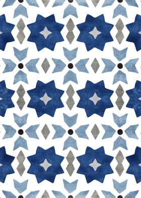 Moroccan Floral Tile 17