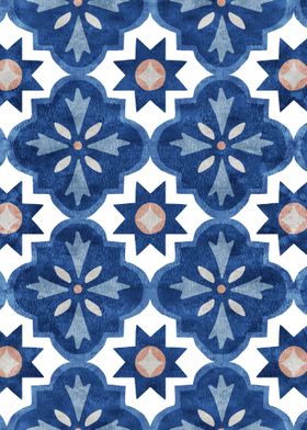 Moroccan Floral Tile 25