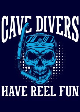 Cave Divers Have reel Fun