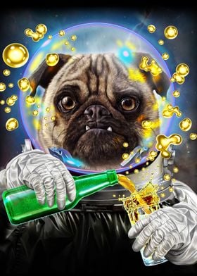 Astronaut Pug