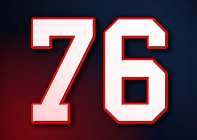 76 Jersey Patriot Patriots