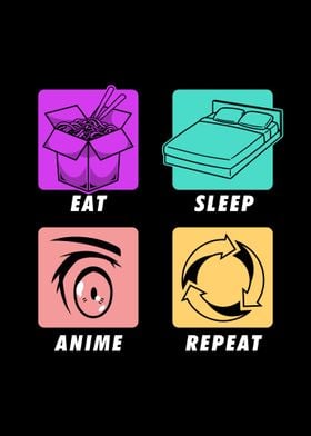 Eat Sleep Anime Repeat 2