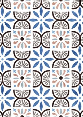 Moroccan Floral Tile 23