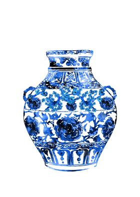 China Vase ginger jar 