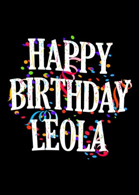 Happy Birthday Leola