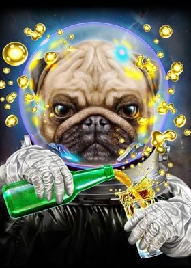 Astronaut Pug