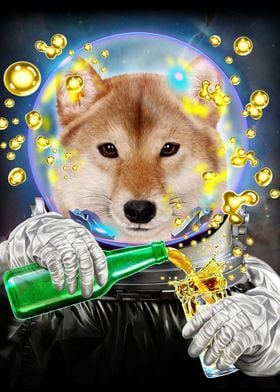 Astronaut Shiba Inu