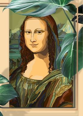 Vintage Mona Lisa