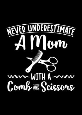 Comb  Scissors  Mom Gift